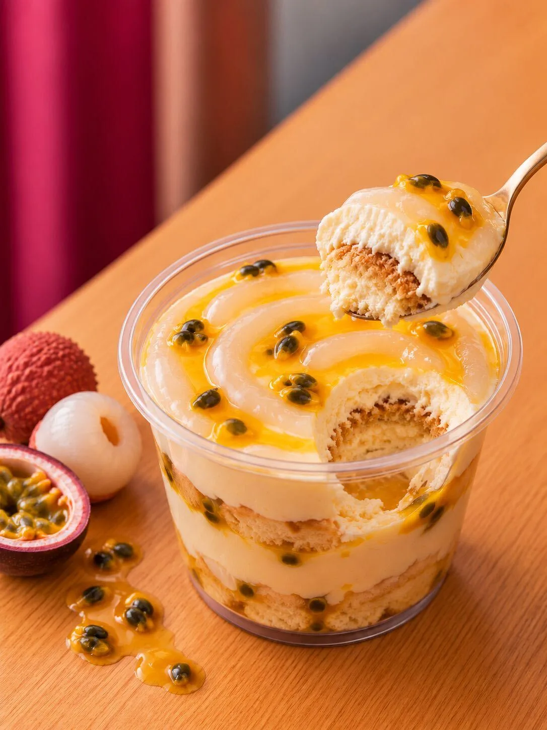 Tiramisu Litchi Passion